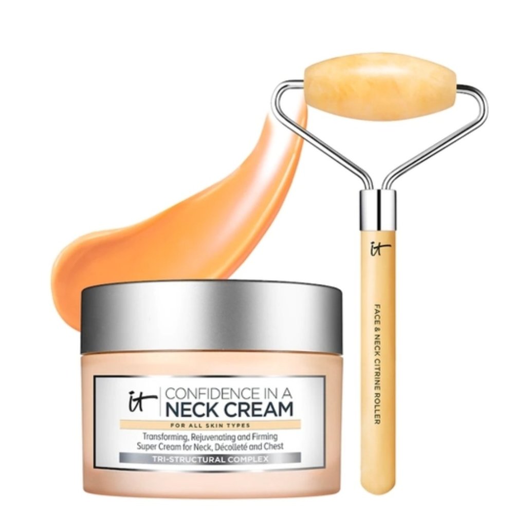 IT Cosmetics Confidence in a Neck Cream W/Roller
